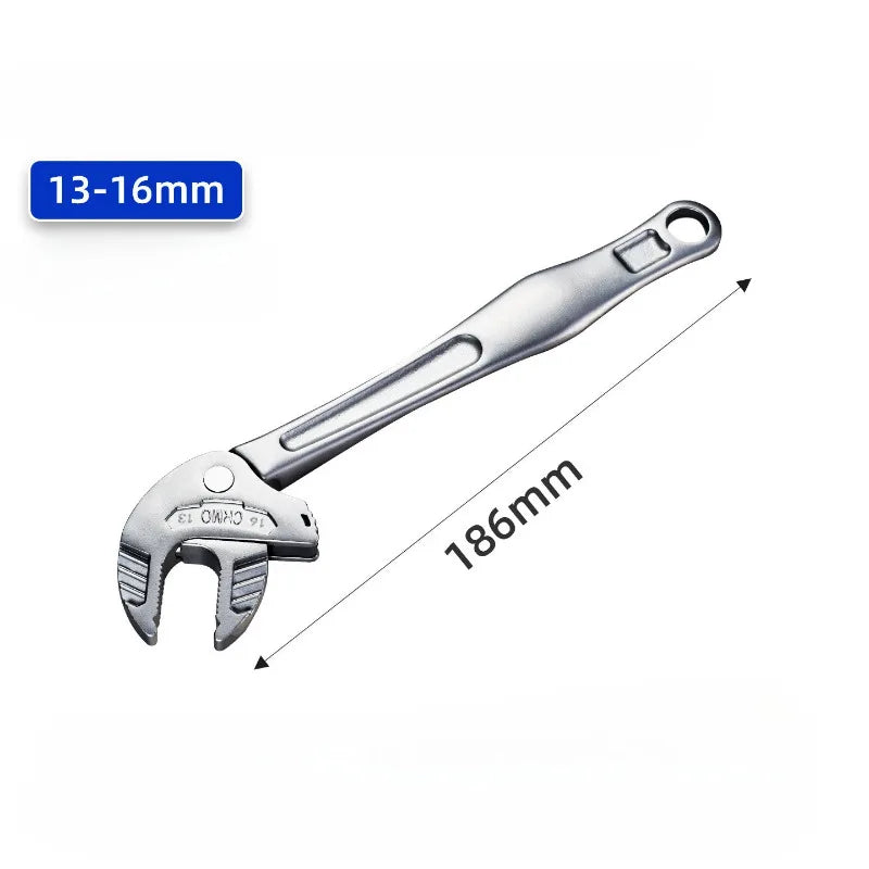 Universal Crab Claw Pliers Wrench Quick Adjusting Ratcheting Wide Mouth Automatic Locking Tool for Plumbing Automotive Hand Tool Quake M