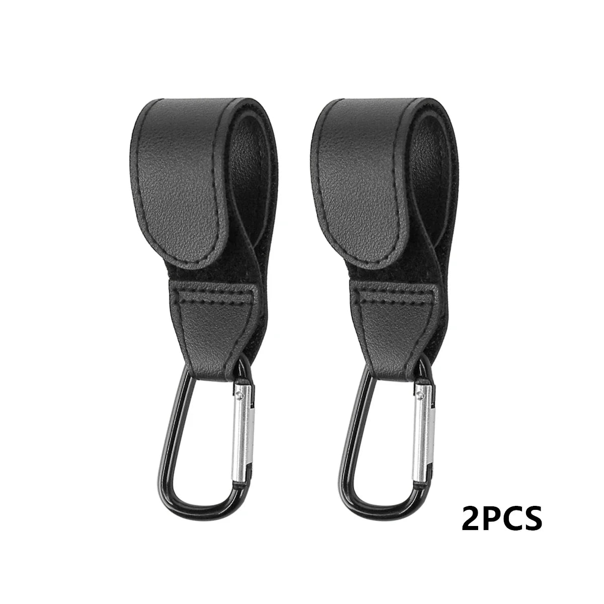 vvocci 360degree PU 2pc leather baby bag stroller hook pram rotate rotatable cart organizer pram crochet stroller accessories Quake