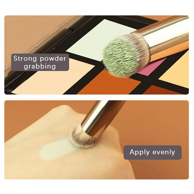 Makeup Brushes Foundation Concealer Angled Seamless Cover Synthetic Dark Circle Liquid Cream Cosmetics Contour Brush Beauty Tool Quake