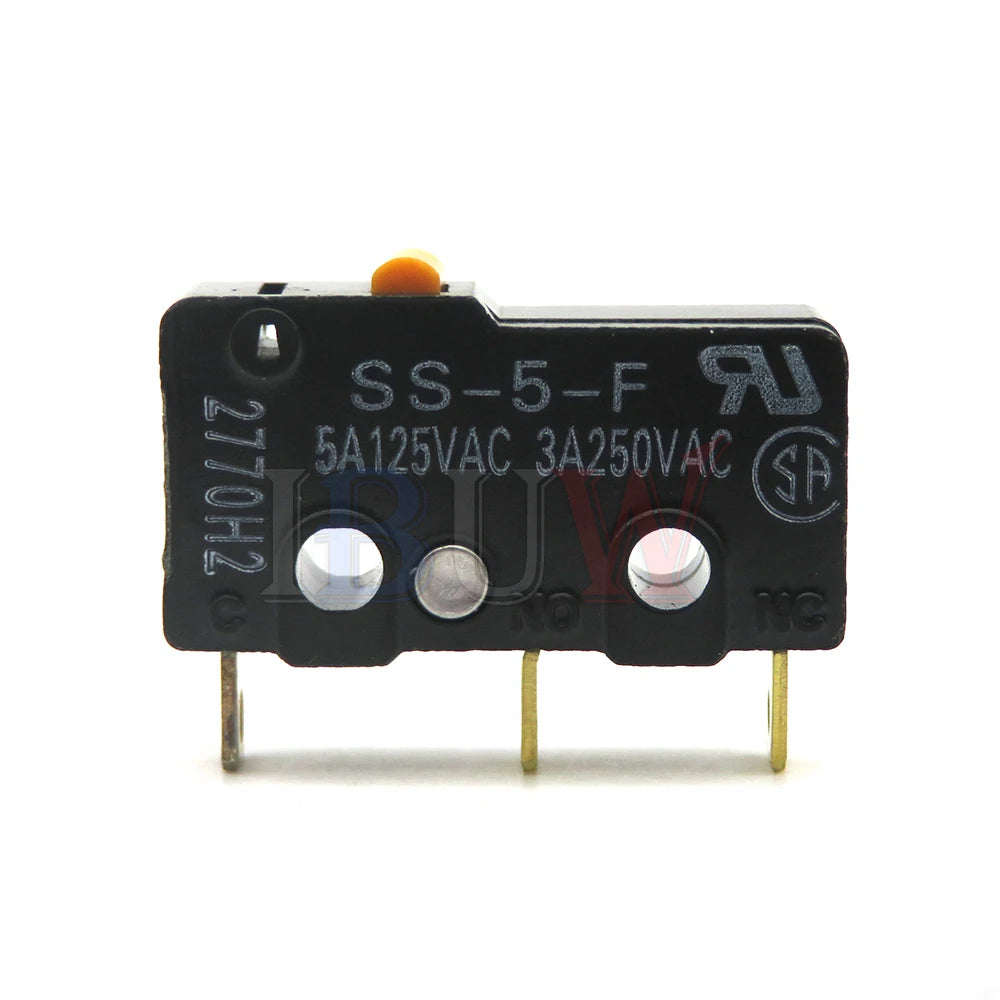 1PCS/lot Limit Micro switch Three Straight Legs Mouse Side Key Momentary Micro Limit Switch SS-5 SS-5GL SS-5GL2 SS-5GL13 Quake SS-5-F
