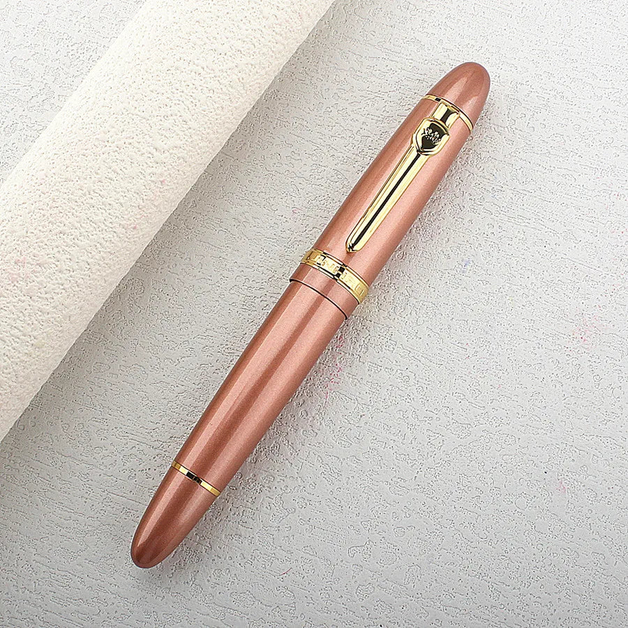 JINHAO 159 Metal Ballpoint Pen 0.7mm Retro Design Metal Material Elegant Clip Writing Office School Supplies Gift Stationery Quake 159-6