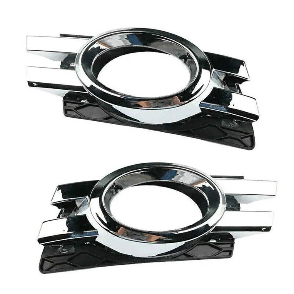 For Mercedes benz X164 GL320 GL450 2007-2009 1648800724 1648800824 Pair Car Chrome Front Bumper Fog Light Trim Grill Frame Cover Quake