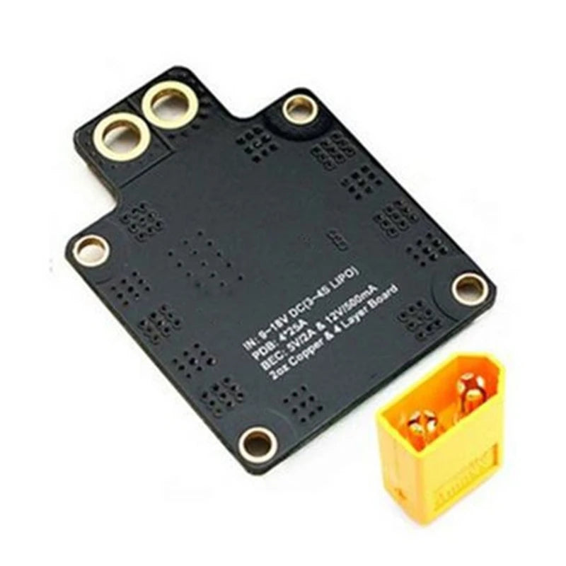1Piece Mini Power Hub Power Distribution Board PDB with BEC 5V & 12V for FPV 250 ZMR250 Multicopter Quadcopter K1KF Quake