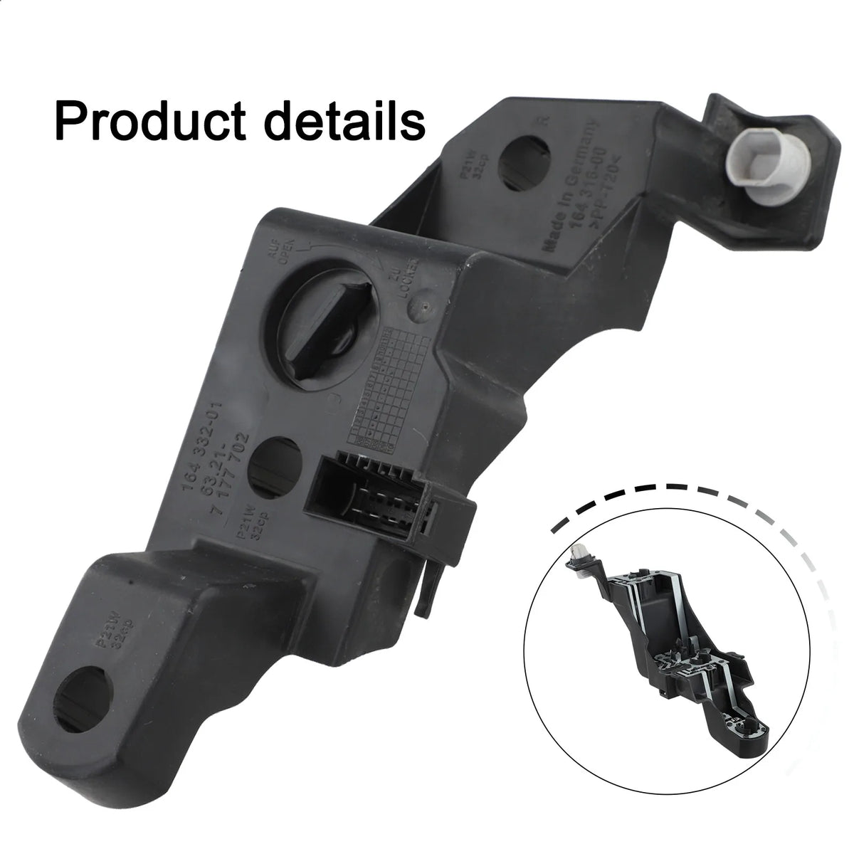 Innovative Design Rear Right Light Socket Assembly Suitable for BMW For E60 LCI Models Production Years 2007 2010 Quake