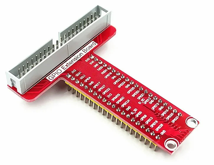 T-type GPIO Expansion Board 40Pin External Expansion Board Raspberry Pi 5 In-Line Breadboard Experiment Quake