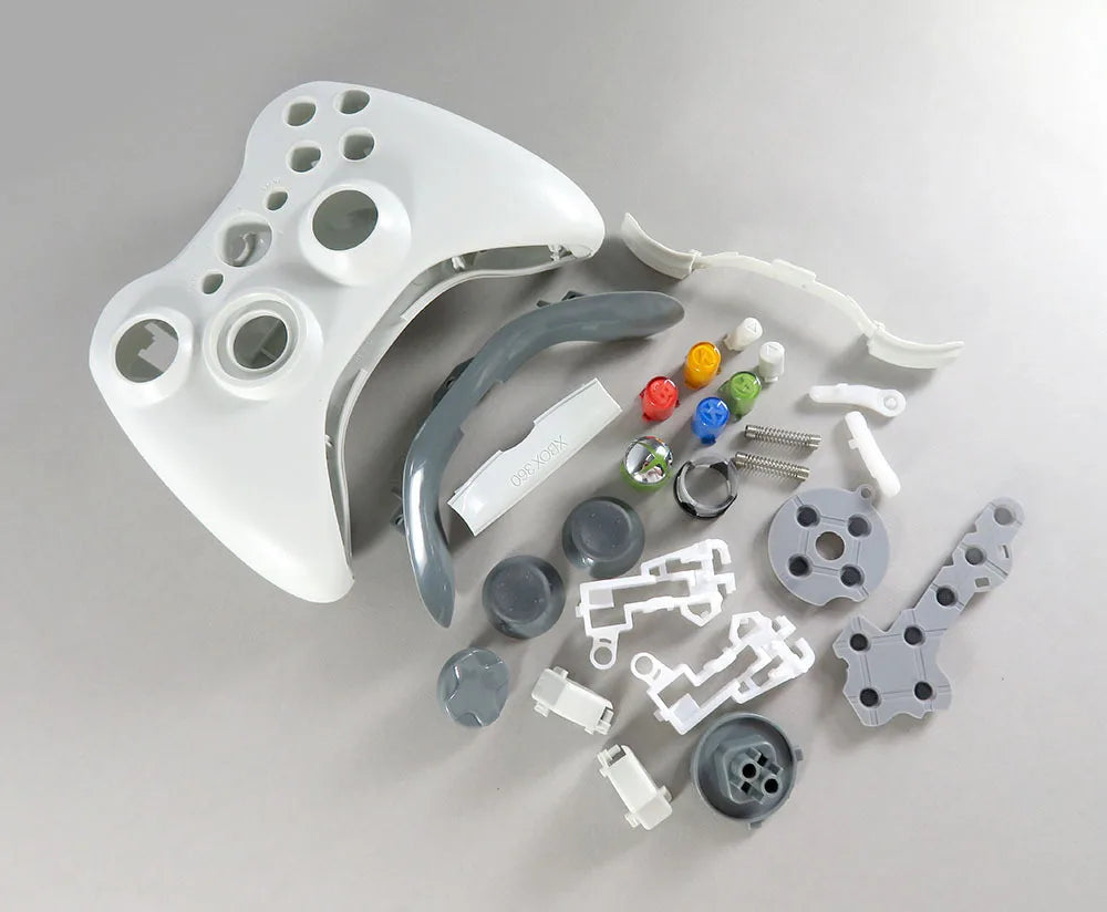 Full Hard Case Housing Shell Buttons Mod Kit Component Cover for Xbox 360 Game Controller Quake