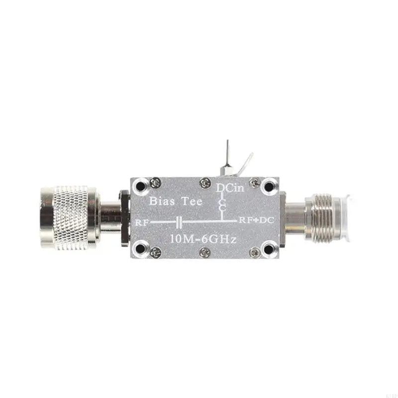 N-Type Bias Tees 10MHz to 6GHz Inlines Injectors, N Connector Power Injectors with Top Input Terminals for Broadband Feed K1KF Quake