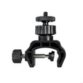 Lightweight 45°Swivel Mount Phone & Mic Stand for Action Cameras Featuring MultiAngle Flexibility 1/4 Screw Mount K1KF Quake C clip
