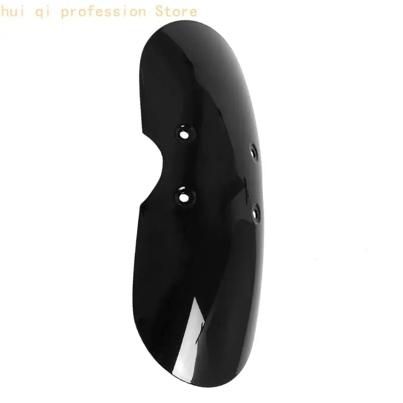 Short Retro Front Mudguard for 2001-2016 Air-Cooled Models, ABS Wheel Cover with Four Mounting Holes Mount Fit H8WE Quake gloss black CN