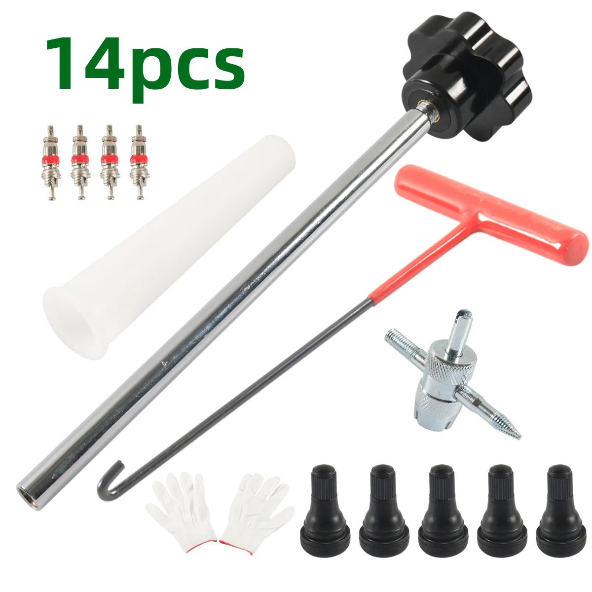 Auto Tire Valve Stem Changer Tool For TR413 TR414 High Heads Removal Installation Kit Car Repair Accessories Set Quake C