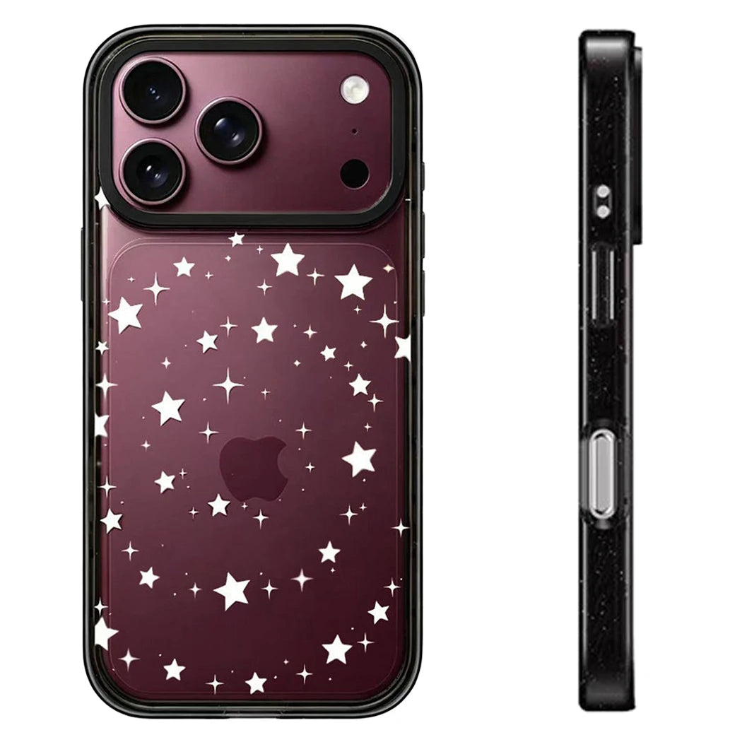 Deserve Love Pattern Impact Black Border Magnetic Case: Compatible with IPhone 18 17 16 15 14 13 Pro Max 18Pro Quake
