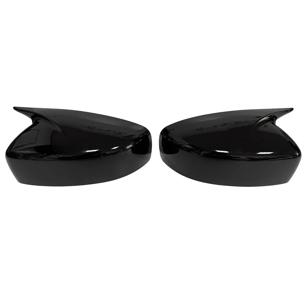 For Infiniti G25 G37 Q40 Q60 2009-2015 Car Sticker Rearview Side Mirror Cover Wing Cap Exterior Door Rear View Case Trim Carbon Quake