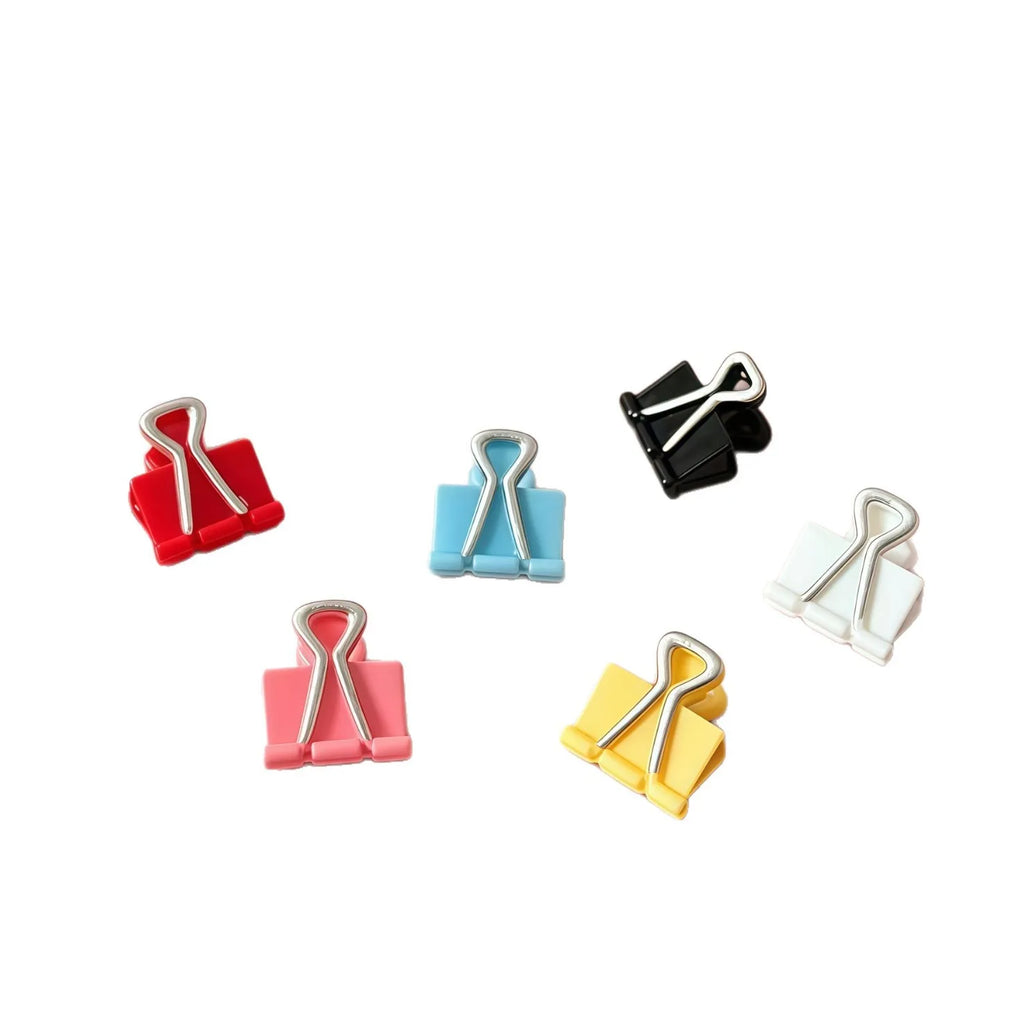 20Pcs Colorful Dollhouse Miniature Clip Model Stationery Children's Toys Simulation Resin Classroom Accessories Dollhouse Decor Quake