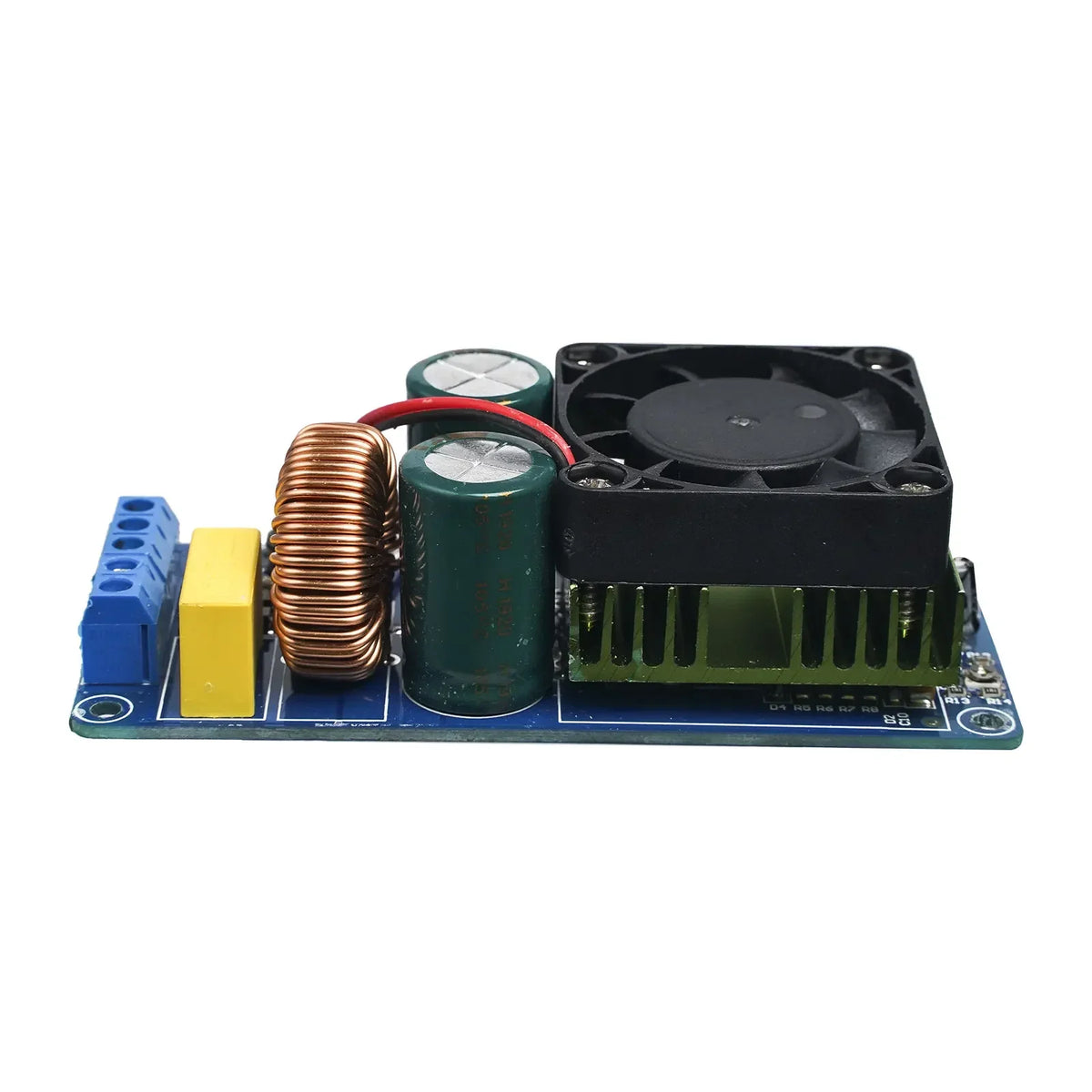 HIFI- Power IRS2092 500W Mono Channel Digital Power Amplifier Board Class-D Stage Power Amplifier Board Quake