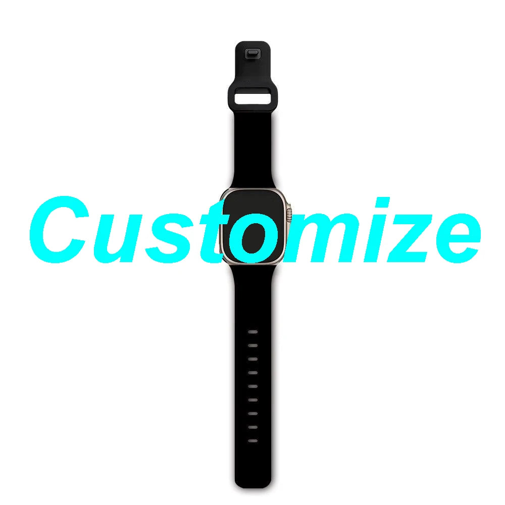 Custom Strap Phone Accessories for IPhone 12 13 14 15 16 17 18 Pro Max Quake L (42 44 45 49mm)