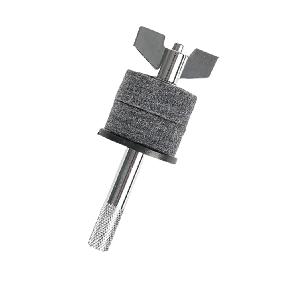 Straight Cymbal Stacker Rod Cymbals Stacking Pole Attachment with Wing Nut Quake short rod