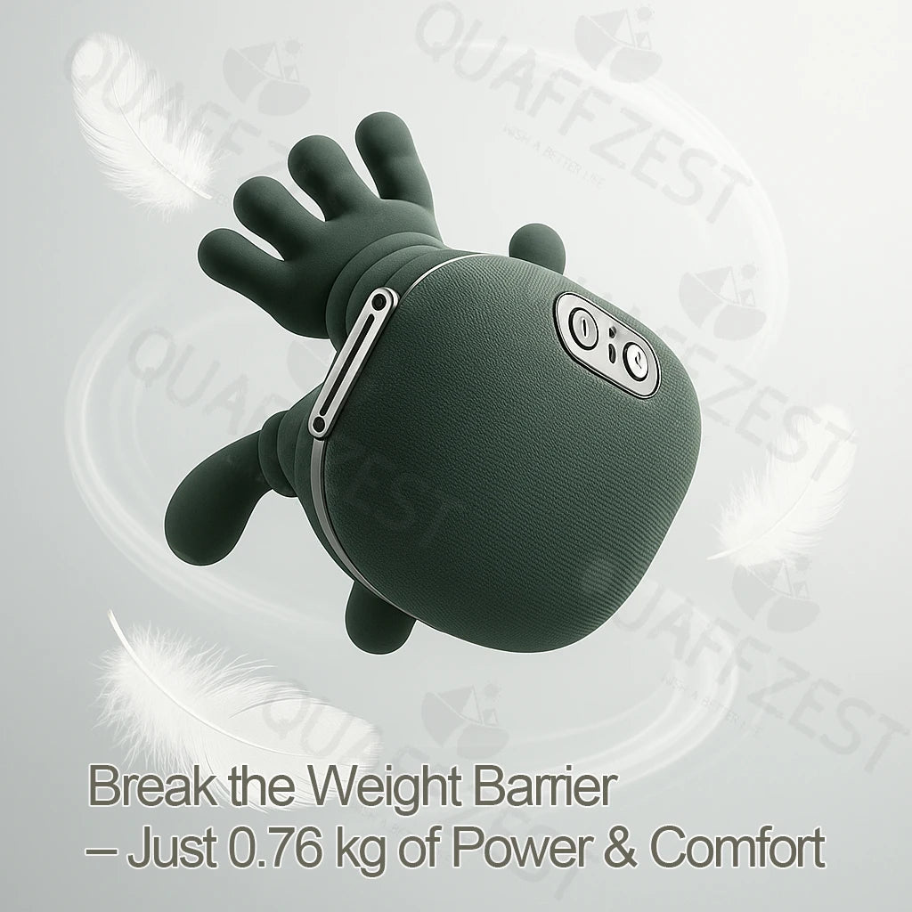 Bionic Finger Neck Shoulder Massager Wireless Neck Cervical Trapezius Kneading Massage Shawl Brushless Motor Neck masajeador Quake