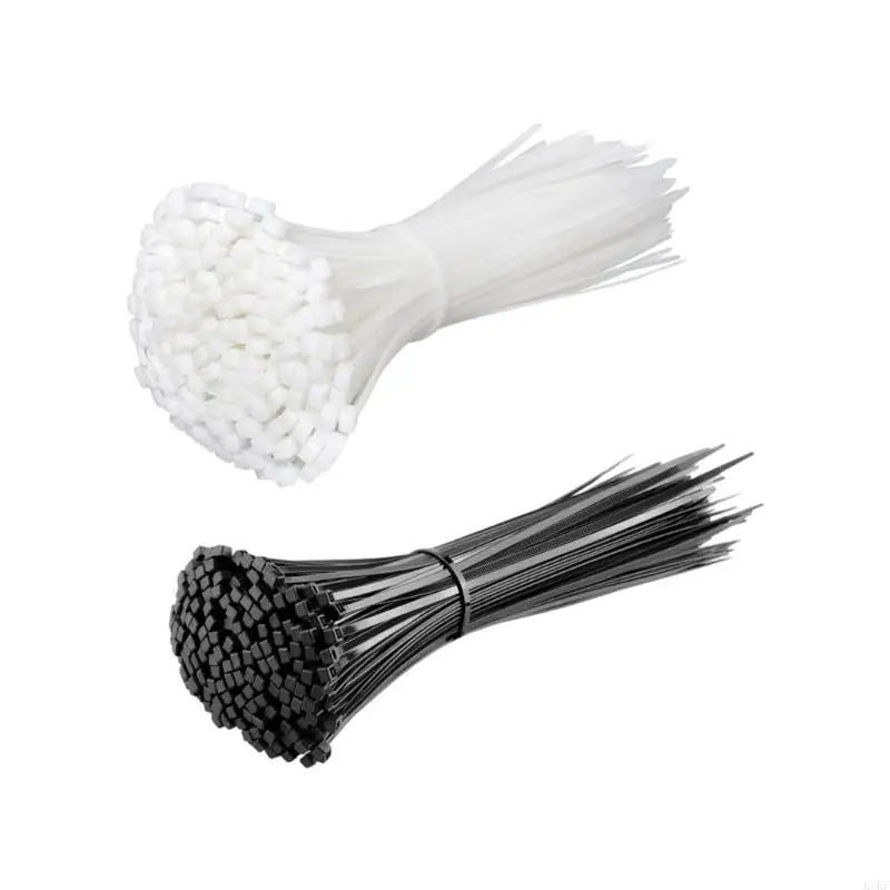 100Pcs Nylon Cable Ties Adjustment Cord Ties Straps Fastening Reusable Plastic Wire Ties For Home K1KF Quake