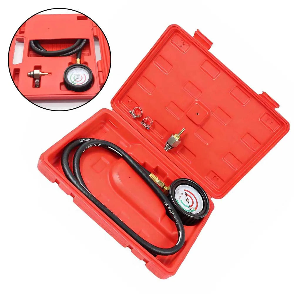 Exhaust Back Pressure Tester Kit Steel Hose Gauge For Diesel Gas Car Engine Diagnostic Tool Automotive Repair Equipment Quake