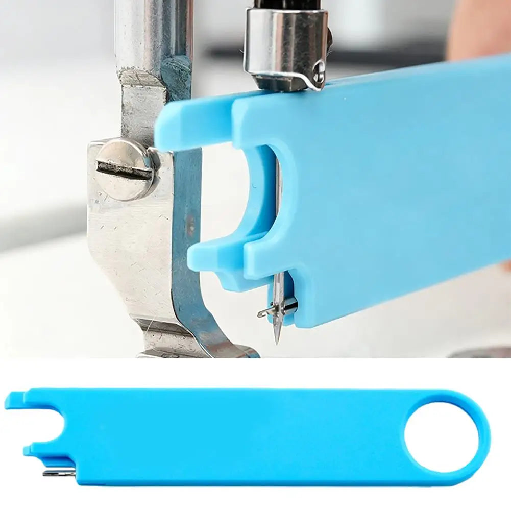 Third Generation Anti-Piercing Needle Threader Magnetic Storage Ruler Magnifier Multifunctional Sewing Accessory Quake