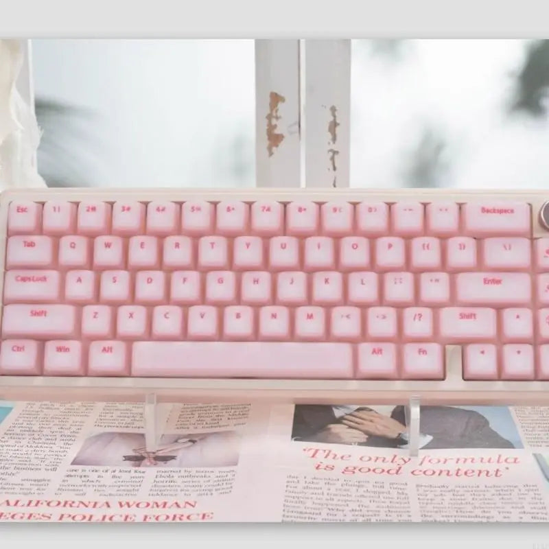 115Key Jelly Puddings Keycaps Original Profile ABS Silicone Translucents Keycap for Mechanical Keyboards K1KF Quake