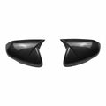 For Rivian R1T R1S 2022 2023 2024 Car Sticker Rearview Side Mirror Cover Wing Cap Exterior Door Rear View Case Trim Carbon Fiber Quake Carbon