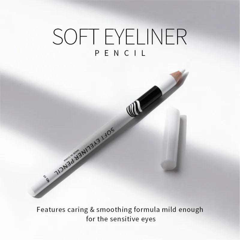Three-pack Eyeliner, White, Long-lasting Waterproof and Sweat-proof, Easy To Use, White Eyeliner Glue Pen Quake