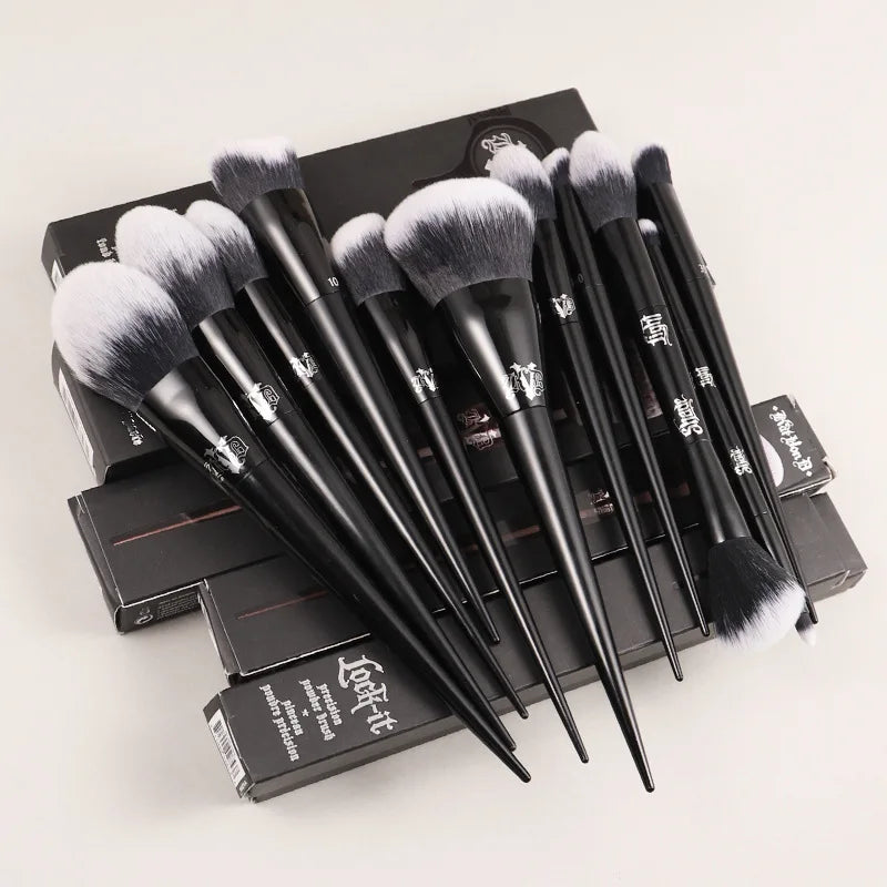 KVD Makeup Brushes Series Blusher Powder Foundation Concealer Eye Shadow Blending Cosmetic Beauty Soft Brush Tools Maquiagem Quake