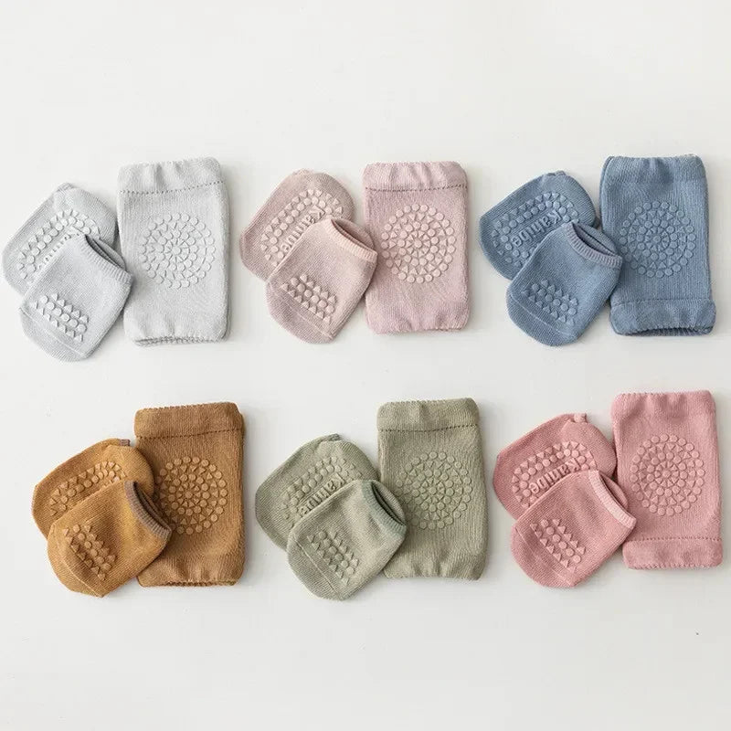 2Pcs Slip Toddler Anti Sock For Girls Boys Soft Newborn Baby Girl Boy Sport Socks and Knee Infant Set Summer Spring New Quake