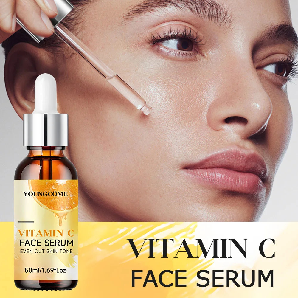 Facial Moisturizing Essence 30ml/50ml-Rich in Vitamin C,Aloe Vera and Hyaluronic Acid, moisturizes, brightens tightens the skin Quake