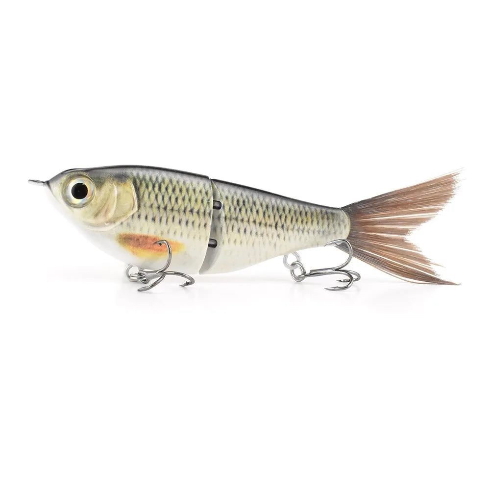 Fishing Gear Joint Design Bass Lure Hard Baits Style Trout Wobbler Glide Action Wobbler Type Pike Lure Fishing Quake 379-120mm