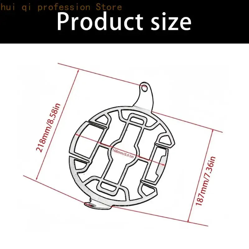 Quick Install Rustproof Motorcycle Headlight Guard Heavy Duty Metal Mesh Grill For Himalayan 450 All Terrain H8WE Quake