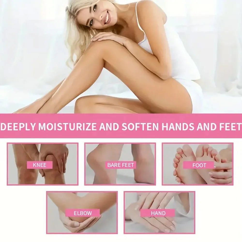 YOUNGCOME Anti-Aging Body Skin Moisturizing Removal Hand Care Mask Feet Peach Foot Cream Hand Foot Care Cream Moisturizing Quake
