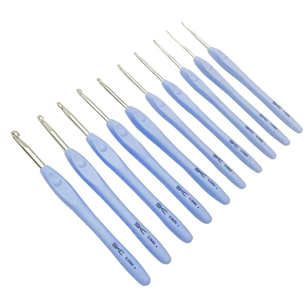 DIY Soft Handle Knitting Needles Multisize Long Crocheting Hooks Aluminum Crocheting Needles Hand Weave Tool Quake