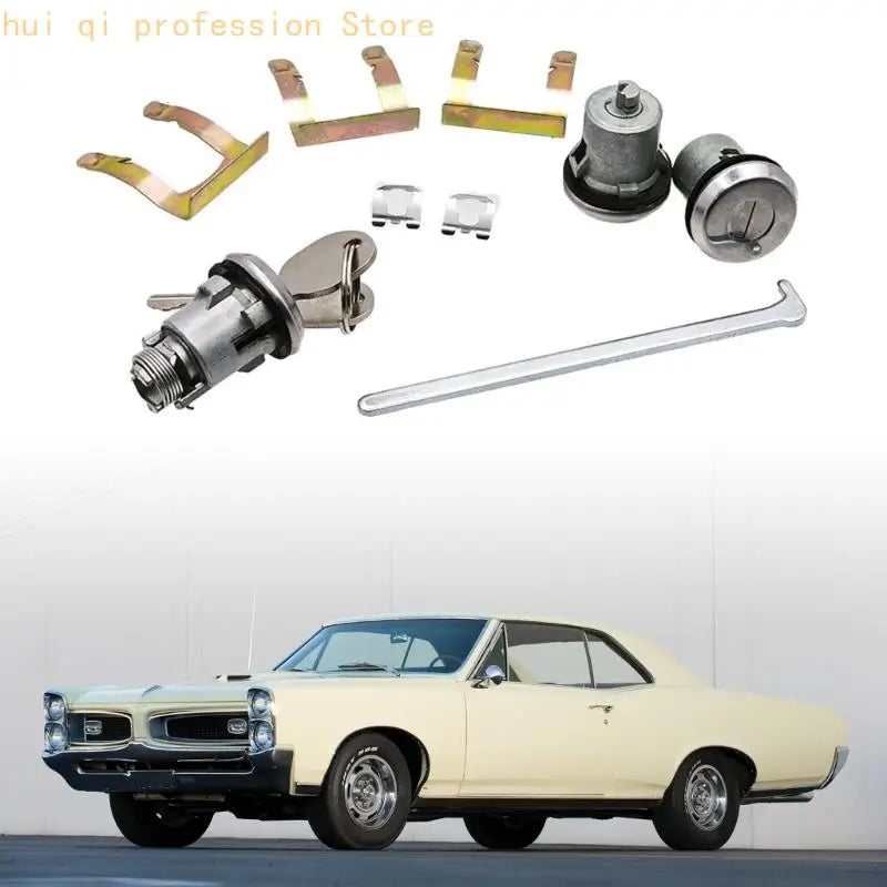 Door Lock 654394765282 for Vehicles, Metal Repair with 2 Keys for Worn Lock Parts, Restoration Tasks and Part Review Support Quake CN
