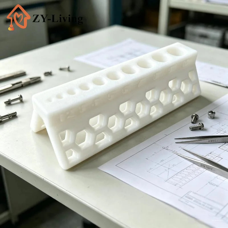 1Pcs 15mm 10-Hole Drill Bit Guide Firmly Fixed Non-Slip Drill Bit Holder Accurate Drilling Auxiliary Drill Bit PVC Pipe Quake