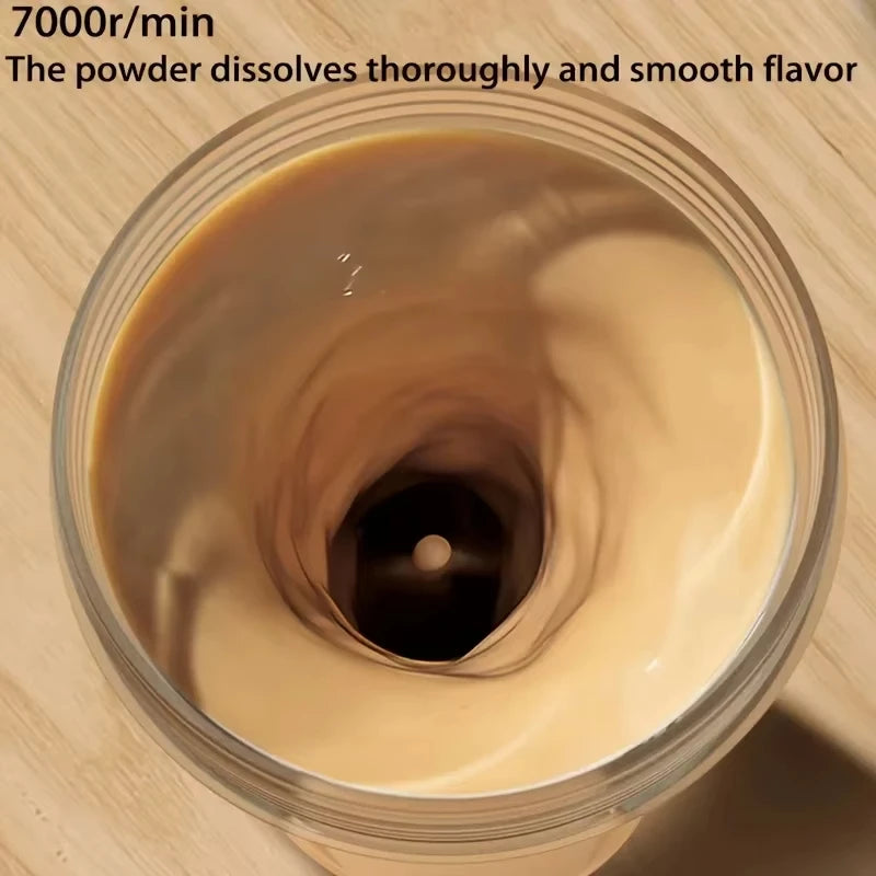 Electric Shaker Cup 450ml Self-Stirring Intelligent Shaker For Protein Shake Meal Replacement Portable Sport Mixing Cup Quake