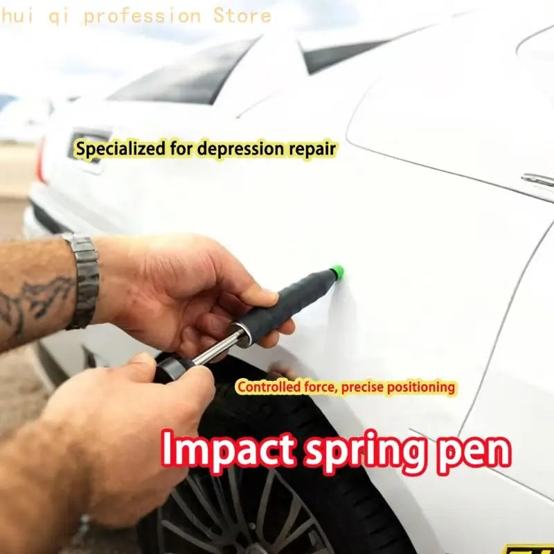 Car Dents Fix Spring Pen Featuring Green Head for Efficient Area Restoration on Auto Motorcycle and Household Appliances H8WE Quake