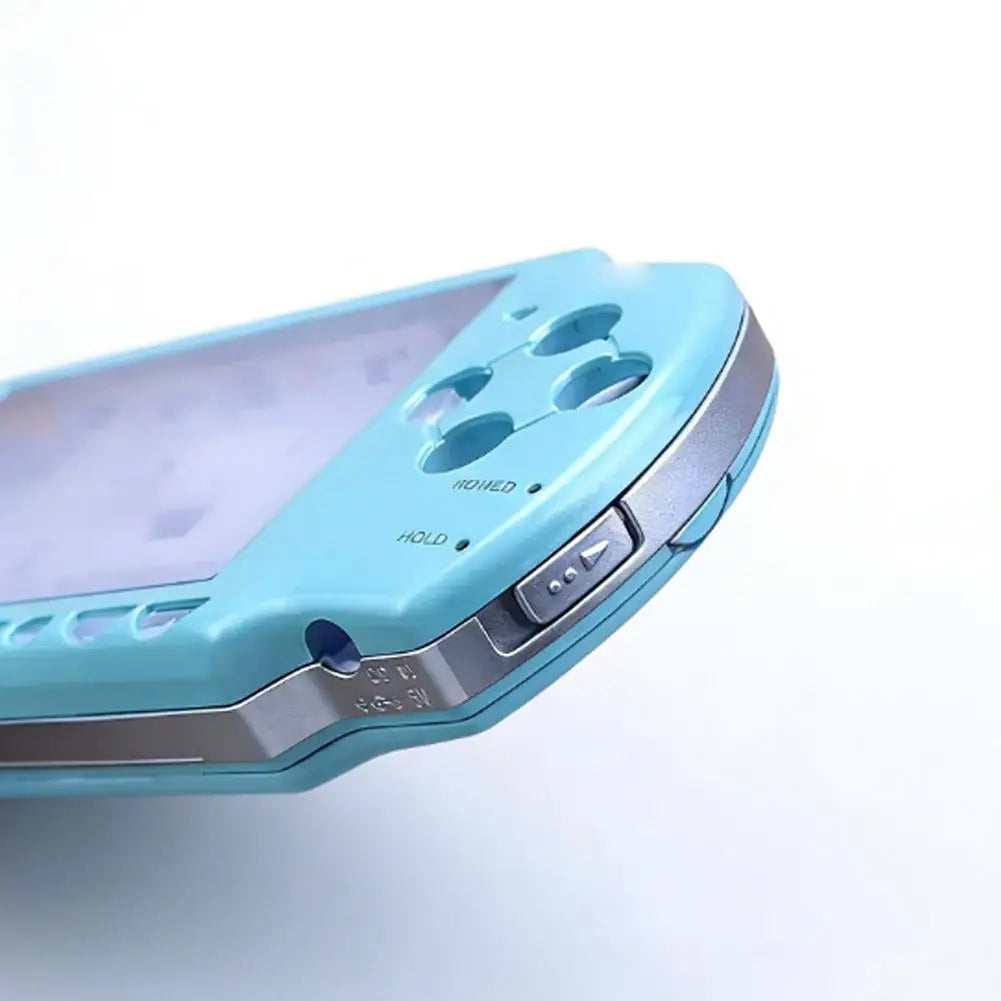 Replacement Full Shell Kit for PSP2000 Console Upper Cover Case Precise Fit Durable ABS Housing Buttons Screws Multi Colors Quake