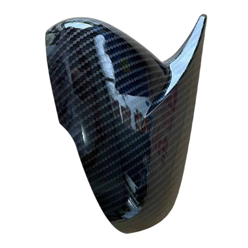 For KIA Stinger 2018-2022 Auto Car Body Side Door Rearview Mirror Cover Sticker Trim ABS Carbon Fiber Style Gloss Black Quake