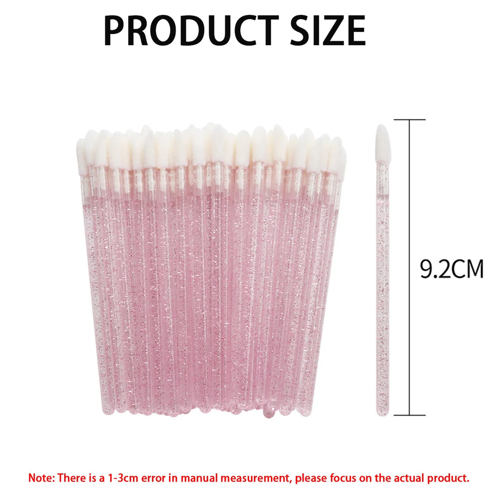 Applicator Wands Wholesale Disposable Lip 100/300PCS Brush Makeup Brushes Lipstick Eyelashes Extension Tool Beauty Accessories Quake