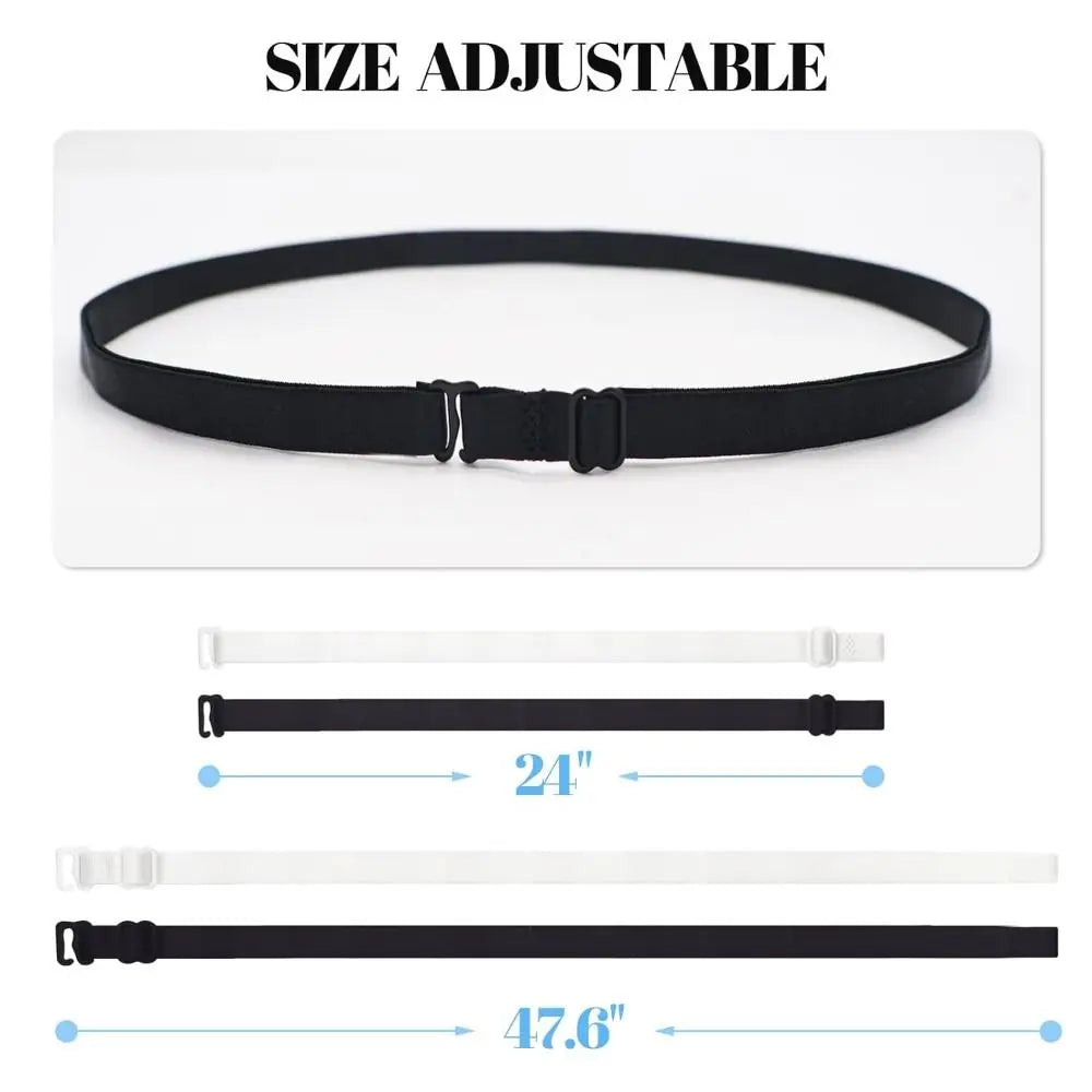 Highly Elasticity Crop Adjustable Band Adjustable Durable Crop Tool for Shirt Crop Band for Tucking Shirts Quake
