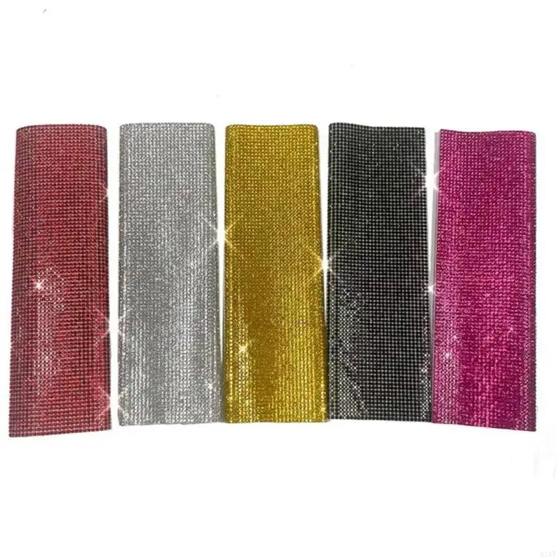 Rhinestones Microphone Handle Sleeve for Wireless Microphone Handle, Sparkly Grip Cover with Soft Inner Liner for Karaoke K1KF Quake