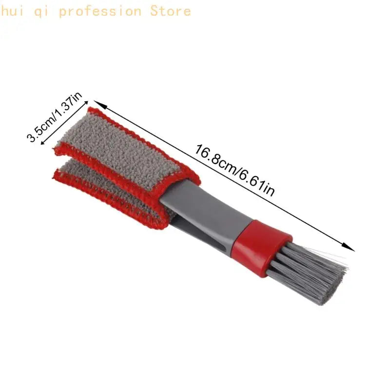 Strong ABS Car Vent Cleaning Tool Double Head Design Fine Dust Remover for Auto H8WE Quake