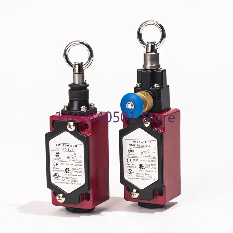 1PC Limit Switch Pull Rope Switch SN6170-SL-C-R/SN2170/SN4170-SL-Csafety emergency stop switch Quake SN4170-SL-C-R Other
