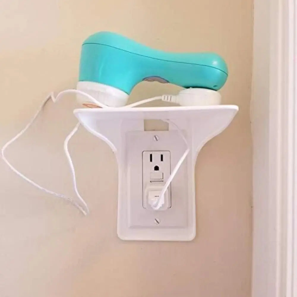 Plastic Living Rooms Racks & Holders Outlet Shelf Switch Rack Phone Charging Holder Barthroom Storage Quake