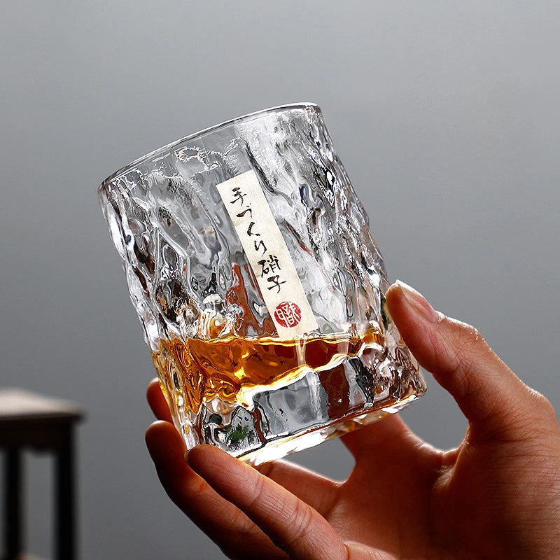 Japanese Style Creative Cup Whiskey Cup High-end Appearance Grade Beer Cup Household Cup Quake