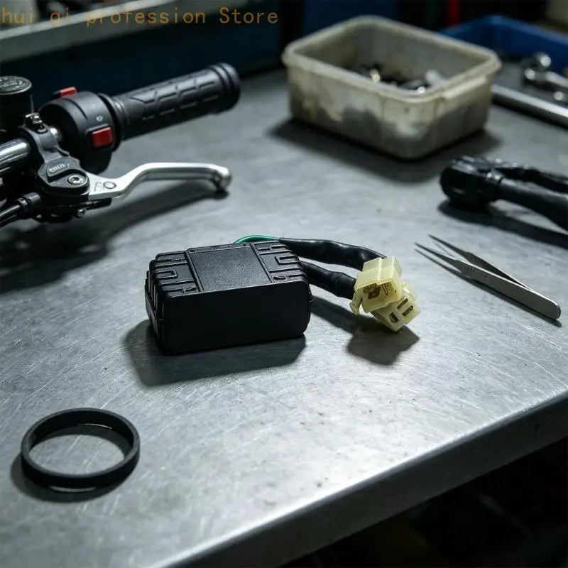 Motorcycle Electrical Repair Regulator, 12V Current Control Assembly with Molded Terminal Ends, For GY6 50cc to 250cc Garage Quake