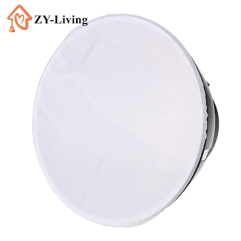 1Pcs Photography Light Soft Diffuser Cloth for 18CM Standard Studio Strobe Reflector Quake