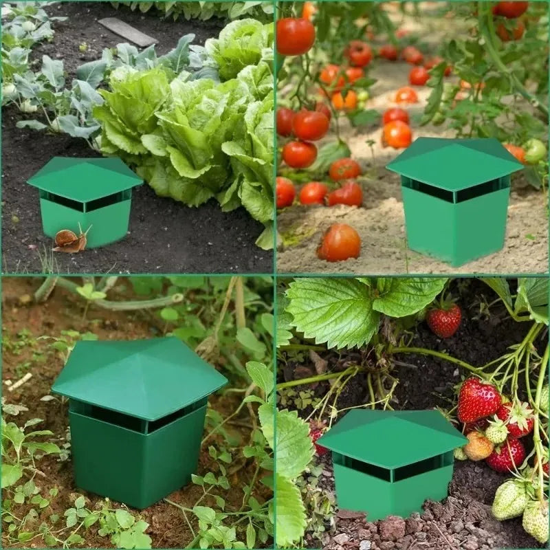 10/1PCS Garden Insect Trap House Snail Trap Catcher Pests Reject Gintrap Tools Household Farm Seedling Protector Garden Supplies Quake